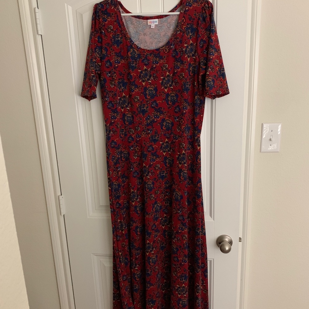 Lularoe- 2XL Ana floor length dress
